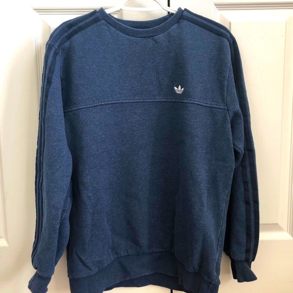 Oversized Adidas Original Crewneck Sweater - Picture 1 of 4